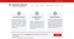 Desktop Screenshot of lentongrp.com